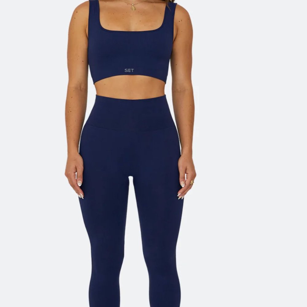 Set Active Sculptflex Ribbed Set - Top & Bottom